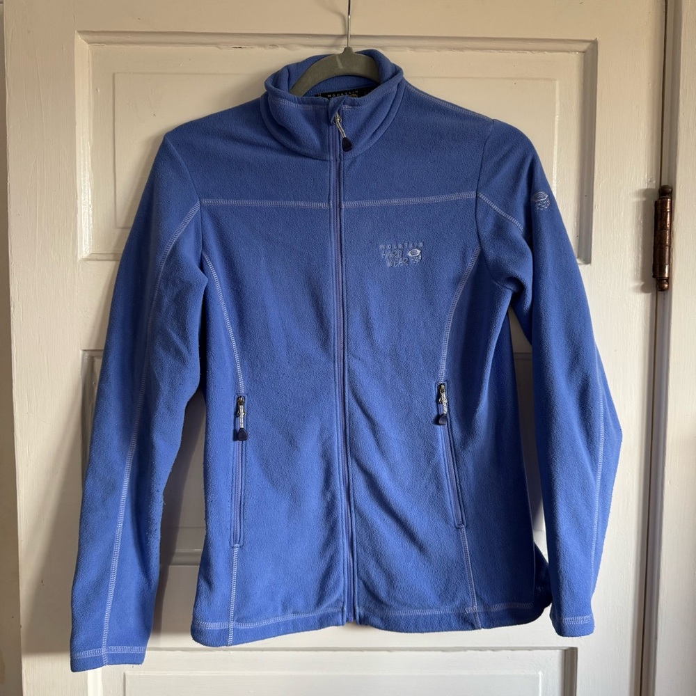 Mountain Hardwear Women's Blue Fleece Jacket